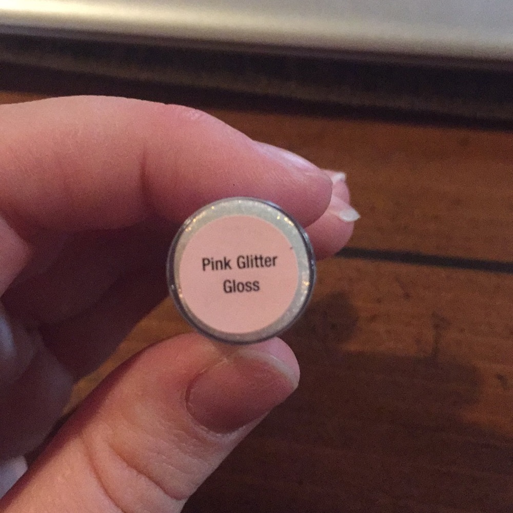 Lipsense Pink Glitter Gloss